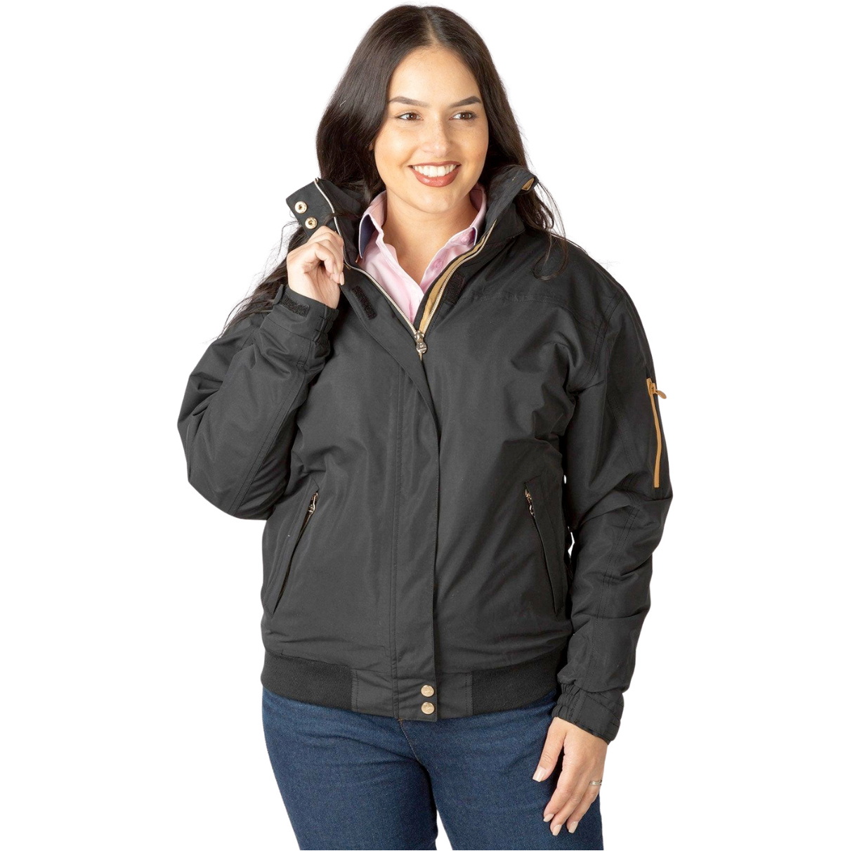2025 Rydale Damen Ripon IV Reitsport Jacke 406469 - Black